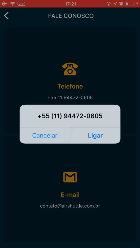 AirShuttle - Viagens e Turismo - Screenshot 6